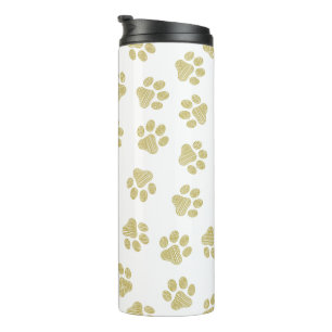 Garrafa Térmica Portas, Patas-Cachorros, Patas-Azuis-Marinhos