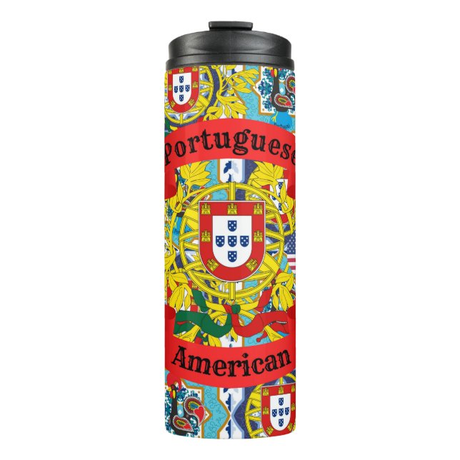 Garrafa Térmica Português Americano (Frente)