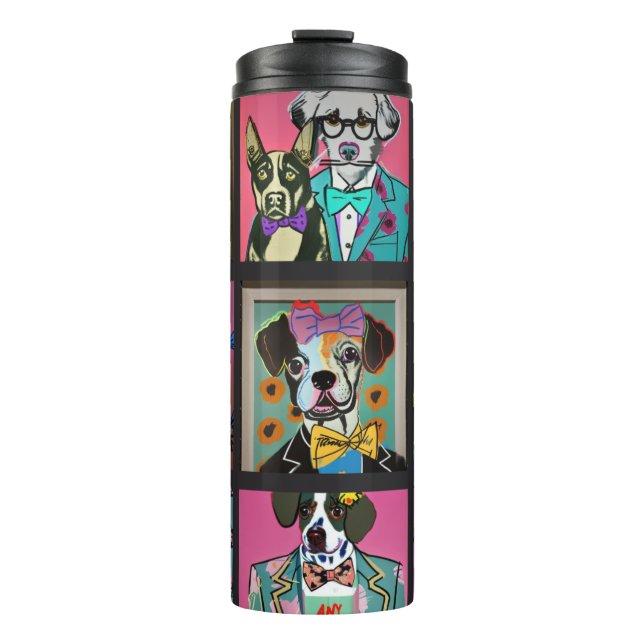 Garrafa Térmica Posh Puppy Thermal Tumbler (Frente)
