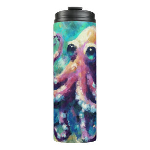 Garrafa Térmica Praia Náutica Costeira do Octopus Whimsso