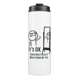 Garrafa Térmica Precisa de um espelho de quebra