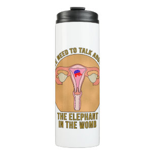 Garrafa Térmica Precisamos conversar sobre o elefante na Womb