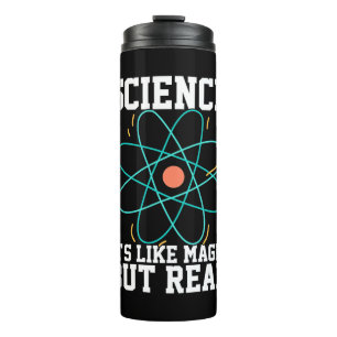 Garrafa Térmica Presente cientista Ciência É Como Magia
