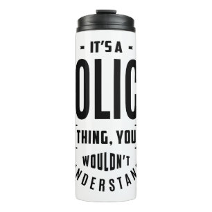 Garrafa Térmica Presente de Cargo de Trabalho Policial