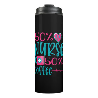 Garrafa Térmica Presente de Enfermeira | 50 Enfermeiro 50 Café