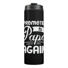 Garrafa Térmica Presente De pai Promovido Ao Papá Novamente