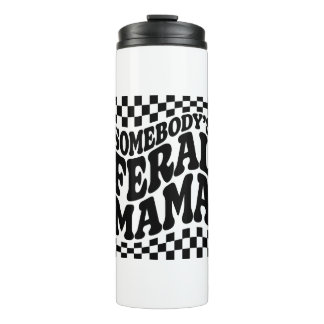 Garrafa Térmica Presente Feral da Família Engraçado de Alguém