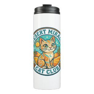 Garrafa Térmica Presente para Mãe de Gato Miragem do Deserto - Mir
