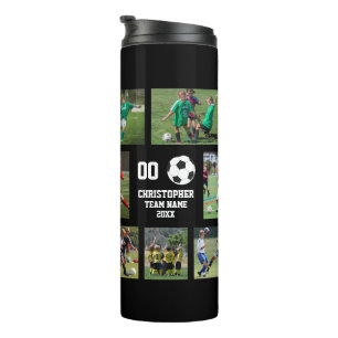 Garrafa Térmica Presente Personalizado para Jogador de Futebol Noi