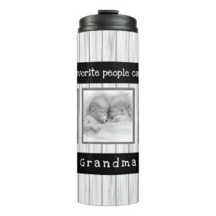 Garrafa Térmica Presentes avó exclusivos - Foto personalizada