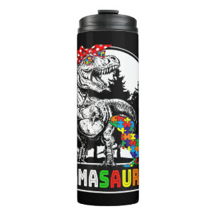 Garrafa Térmica Presentes De Vestuário De Mamasaurus T rex Dinoss