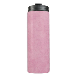Garrafa Térmica Primavera de textura cor-de-rosa rosa de papel