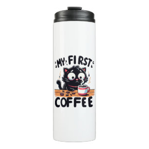 Garrafa Térmica Primeira Aventura com Café Preto