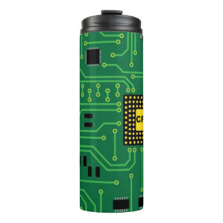 Garrafa Térmica Processador central do conselho de circuito do