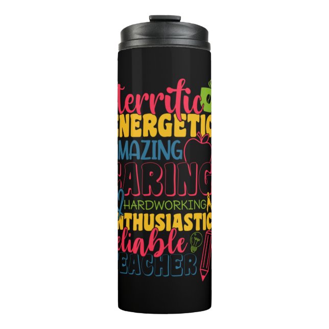 Garrafa Térmica Professor de presentes | Professora surpreendente (Frente)
