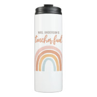 Professor Fuel Boho Rainbow Teacher Appreciation