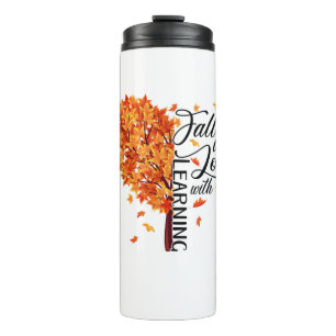 Garrafa Térmica Professora Cai Apaixonada Por Aprender Graças