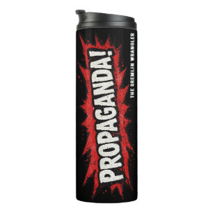 Garrafa Térmica Propaganda!  Slogan Copo Térmico