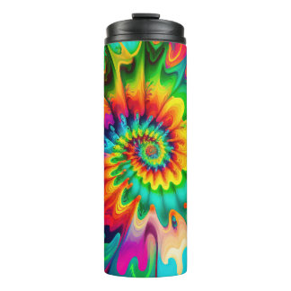 Garrafa Térmica Psychedelic Tie Dye