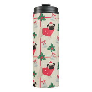 Garrafa Térmica Puggy Natal Thermal Tumbler