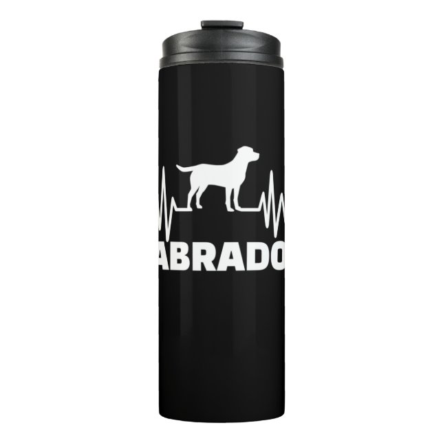 Garrafa Térmica Pulsação do Labrador Retriever (Frente)