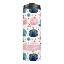 Pumpkin Personalizado Tumbler Térmico