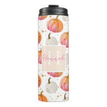 Pumpkin Personalizado Tumbler Térmico