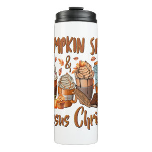 Garrafa Térmica Pumpkin Spice Jesus Cristo