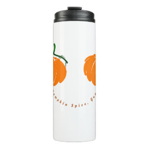 Garrafa Térmica Pumpkin Spice, Yum!