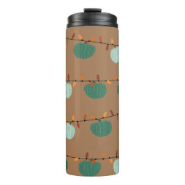 Garrafa Térmica Pumpkins e Luzes