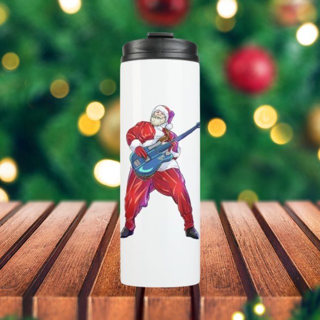 Garrafa Térmica Punk Thermal Tumbler do Natal do Papai Noel (Criador carregado)