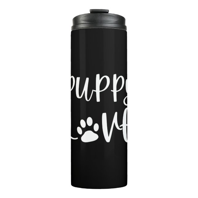 Garrafa Térmica Puppy Love (Frente)