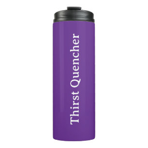 Garrafa Térmica Purificador de Sede Roxo