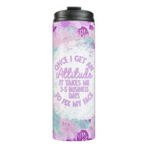 Purple Butterflies and Flowers Sassy Sarcasm