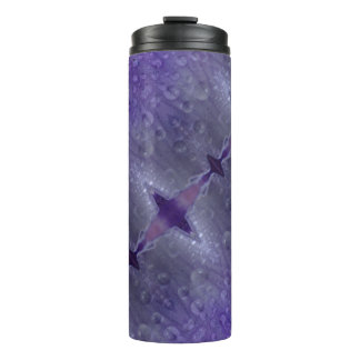 Garrafa Térmica Púrpura e Cinzas