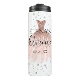 Garrafa Térmica Quinceañera Thermal Tumbler Favor Personalizado
