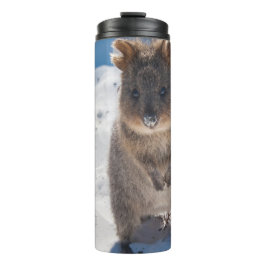 Garrafa Térmica Quokka on the Beach Australia, Pink Accent Girls