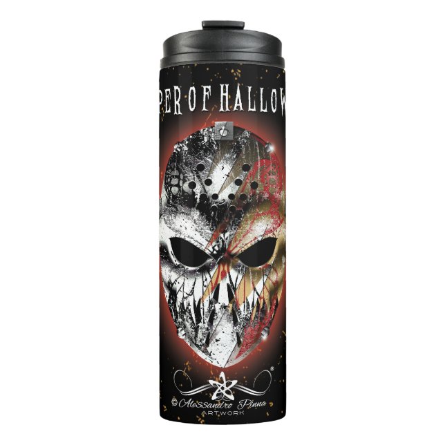 Garrafa Térmica R. de H. Ripper do Halloween (Frente)