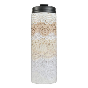 Garrafa Térmica Raça Ornamental Floral: Coleção Elegante