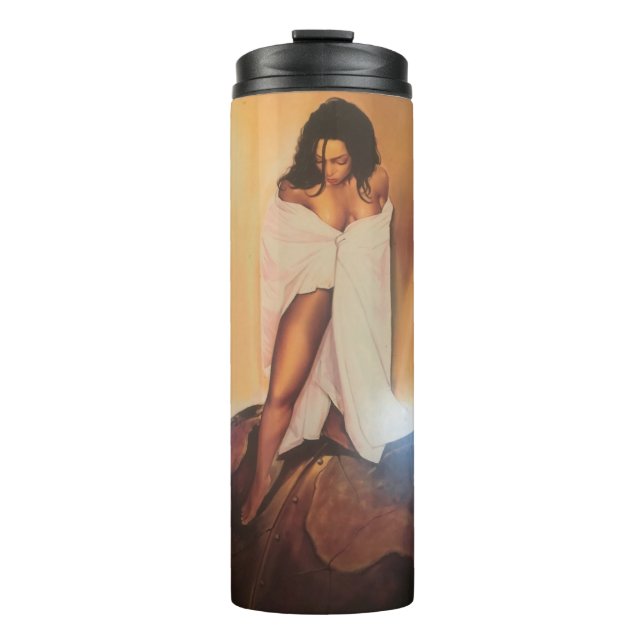 Garrafa Térmica Racquel Evans Thermal Tumbler (Frente)