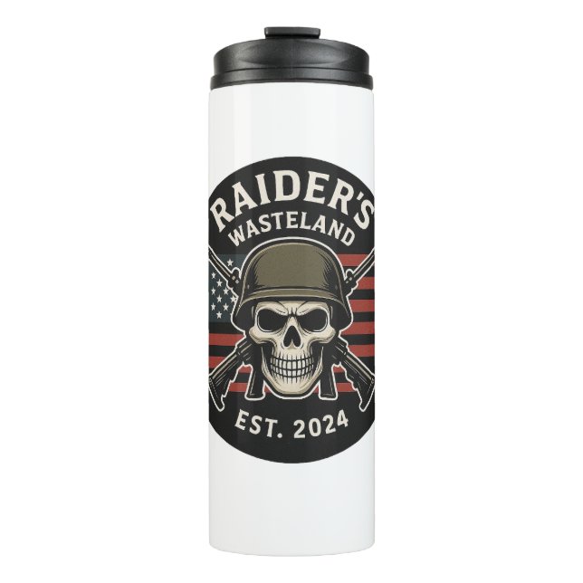 Garrafa Térmica Raider’s Wasteland Official Logo Travel Mug (Frente)