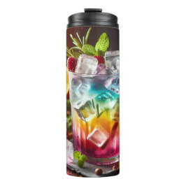 Garrafa Térmica Rainbow Cocktail – Freshness & Colorful Vibes