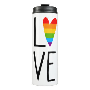 Garrafa Térmica Rainbow Love