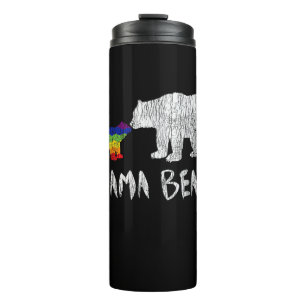 Garrafa Térmica Rainbow Mama Bear Sempre Para Sempre Apaixonar Org