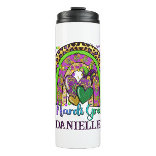Garrafa Térmica Rainbow Mardi Gras Thermal Tumbler
