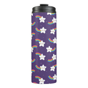 Garrafa Térmica Rainbow Stars Thermal Tumbler
