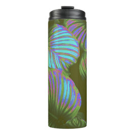 Garrafa Térmica Rainbow Tropical Leaves
