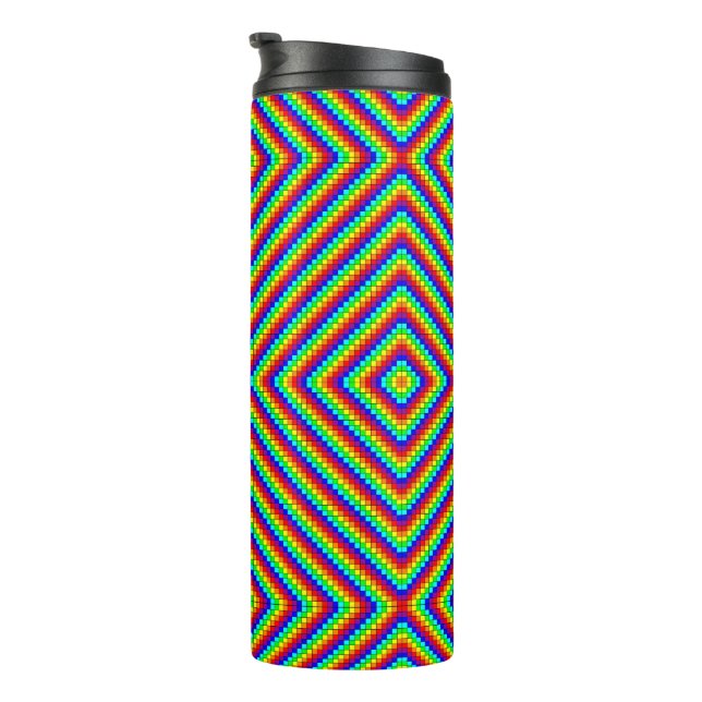 Garrafa Térmica Rainbow X - Tumbler térmico (Rotação à direita)
