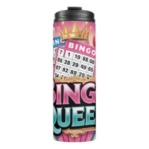 Garrafa Térmica Rainha de Bingo Fofa