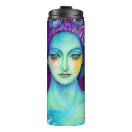 Garrafa Térmica Rainha Fada Encantada com Borboletas